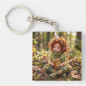 Porte-clés Fée d'automne Freya (Devant)