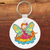 Porte-clés Fée de jardin (Recto)