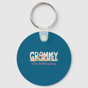 Porte-clés Fée de la Fête d'Anniversaire de Grammy Magique