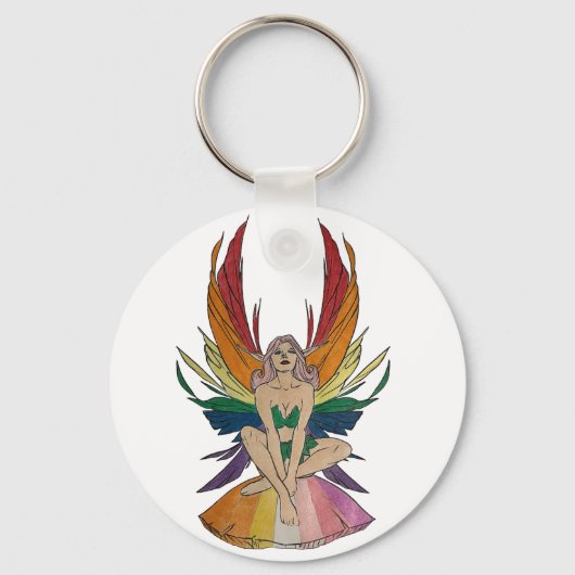 Porte-clés Fée lesbienne (Recto)