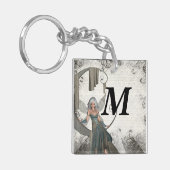 Porte-clés Fée mignonne de manga (Devant gauche)