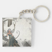 Porte-clés Fée mignonne de manga (Dos)