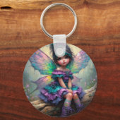 Porte-clés Fée Rêve Pastel (Recto)