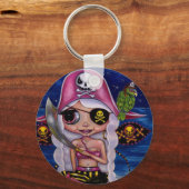 Porte-clés Fée rose Pirate (Recto)