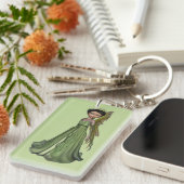 Porte-clés Fée verte (Devant droit)