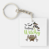 Porte-clés Feeling witchy magic halloween (Devant)