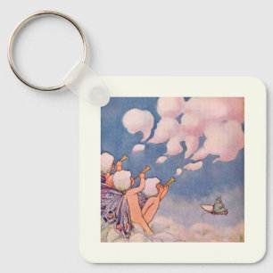 Porte-clés Fées des Nuages Créant des Nuages