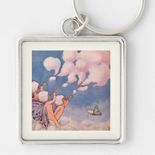 Porte-clés Fées des Nuages Créant des Nuages