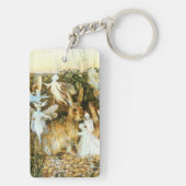 Porte-clés Fées et lapin (Dos)