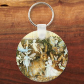 Porte-clés Fées et lapin (Recto)