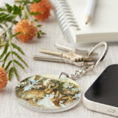 Porte-clés Fées et lapin (Devant droit)