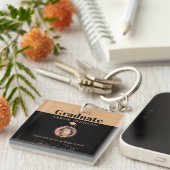 Porte-clés Félicats Classe de diplômés de 2023 (Devant Droit)