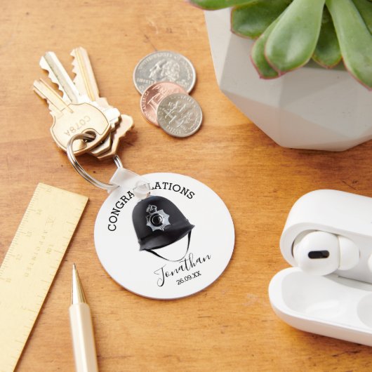 Porte-clés Félicitations aux policiers (Bureau)