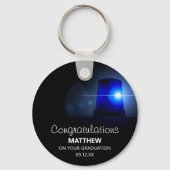 Porte-clés Félicitations aux policiers (Recto)