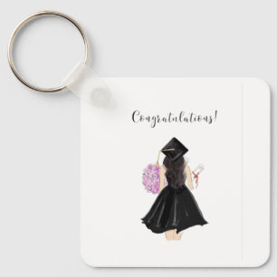 Porte-clés félicitations, diplômé