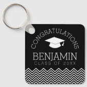 Porte-clés Félicitations Graduate Graduate Graduate PEUT MODI (Recto)