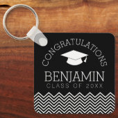 Porte-clés Félicitations Graduate Graduate Graduate PEUT MODI (Recto)