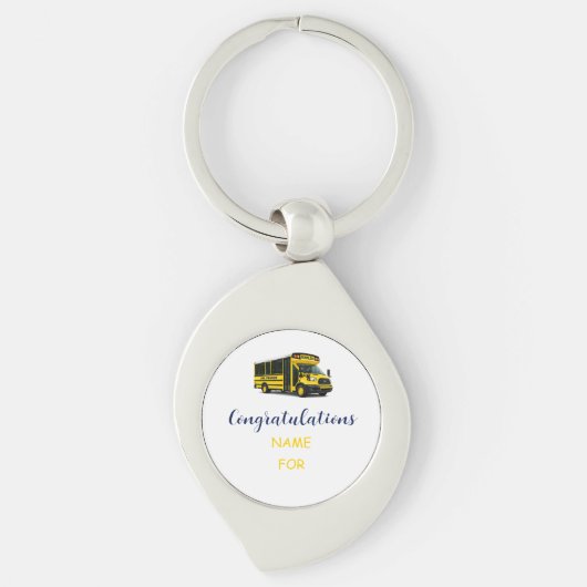 Porte-clés Félicitations JML Transit (Devant)