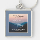 Porte-clés Félicitations pour le 50e anniversaire de l'ordina (Devant)