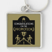 Porte-clés Félicitations Promotion de l'emploi (Devant)