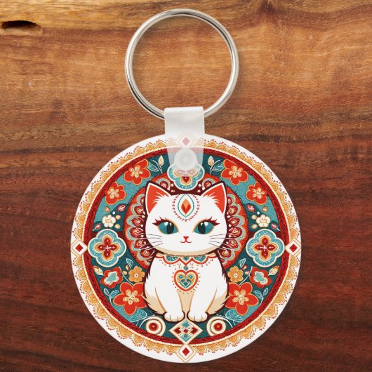 Porte-clés Feline Cat (Verso)