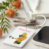 Porte-clés Female Fitness Model boxing Thunder_Cove (Devant droit)