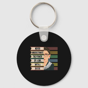 Porte-clés Féministe Ruth Bader Ginsburg Rbg Citation Fille A