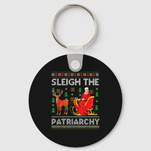 Porte-clés Féministe Ruth Bader Ginsburg Rbg Noël Traîneau Le