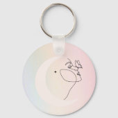 Porte-clés Femme (Verso)