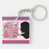 Porte-clés Femme (Dos)