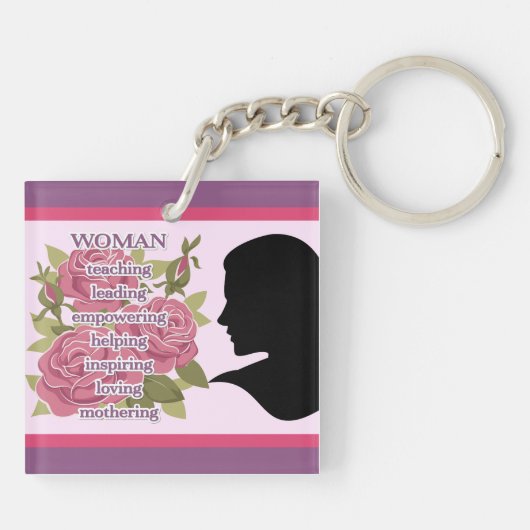 Porte-clés Femme (Dos)