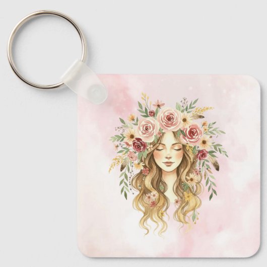 Porte-clés Femme (Recto)