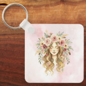 Porte-clés Femme (Recto)