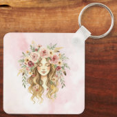 Porte-clés Femme (Verso)