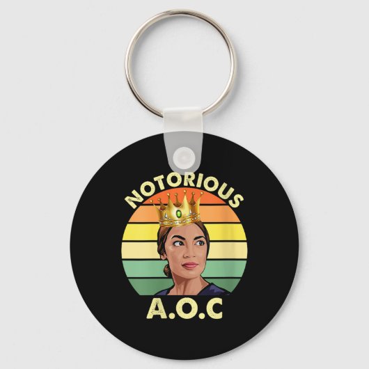Porte-clés Femme Aoc Alexandria Ocasio-cortez First Femme P (Recto)