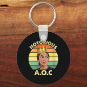 Porte-clés Femme Aoc Alexandria Ocasio-cortez First Femme P (Recto)