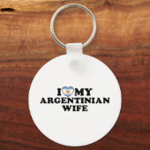 Porte-clés Femme argentine (Recto)