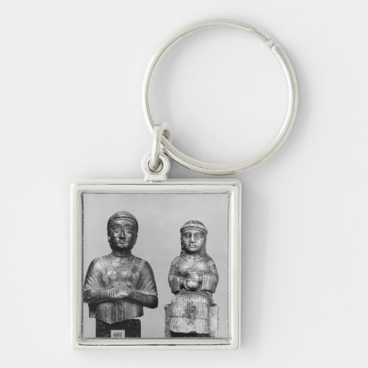 Porte-clés Femme avec le châle (Devant)