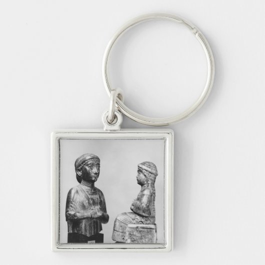 Porte-clés Femme avec le châle (Devant)