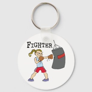 Porte-clés Femme Boxer