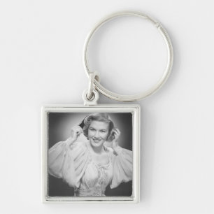 Porte-clés Femme dans la robe 2
