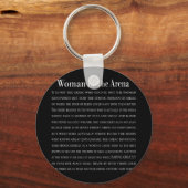 Porte-clés Femme Dans L'Arène (Recto)