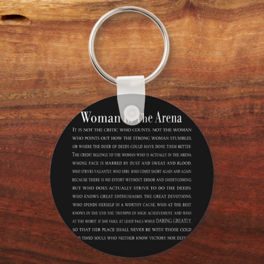 Porte-clés Femme Dans L'Arène (Recto)