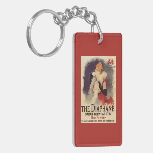 Porte-clés Femme de Diaphane de La saupoudrant l'affiche de (Devant gauche)