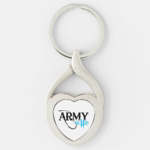 Porte-clés Femme de l'armée en état de détresse