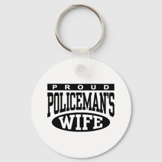 Porte-clés Femme du policier