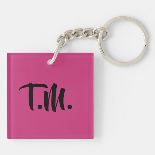 Porte-clés Femme égale imitation de fille féminine féministe (Dos)