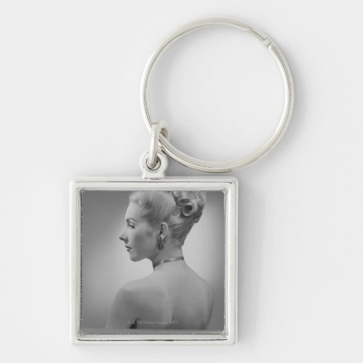 Porte-clés Femme élégante (Devant)