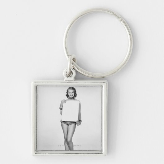 Porte-clés Femme en fourrure (Devant)