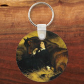 Porte-clés Femme et Cheval (Recto)